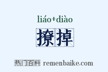 撩掉是什么意思的图片